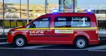 Betriebsfeuerwehr Flughafen Köln/Bonn, Florian 1, VW Caddy (08.01.2016)