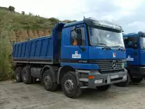 Mercedes-Benz Actros 4140 aufgenommen am 09.09.2007