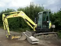 Yanmar Vio 55 am 01.08.2010 in Trier