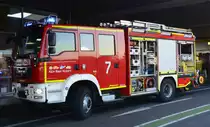 Betriebsfeuerwehr Flughafen Köln/Bonn, Florian 7, MAN mit Aufbau Schlingmann (08.01.2016)