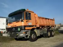 Mercedes-Benz Actros 3343 am 23.10.2011 in Bitburg