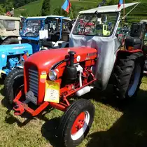 Bucher D4000, Ackerschlepper aus der Schweiz mit MWM-Dieselmotor, 2010ccm, 38PS, Baujahr 1963, Glottert�ler Schleppertreffen, Aug.2015