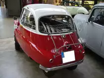 Heckansicht einer BMW Isetta 300. 1956 - 1962. Classic Remise Düsseldorf am 30.01.2016.