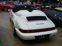 Porsche 911 Carrera Speedster von 1989. Classic Remise Düsseldorf am 30.01.2016.