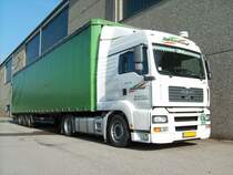 MAN TGA 18.430 in der Nähe von Trier-Ehrang, 03.06.2007