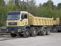 MAN TGA 35.390 am 04.10.2009 bei Findel (Lux.)