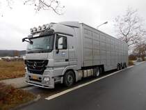 Mercedes-Benz Actros 1848 am 01.01.2012 in Trier