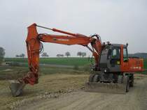 Hitachi Zaxis ZX 160W am 12.04.2009 in Bitburg