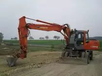 Hitachi Zaxis ZX 160W am 12.04.2009 in Bitburg
