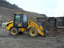 JCB 406 aufgenommen am 08.02.2009