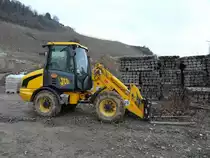 JCB 406 aufgenommen am 08.02.2009