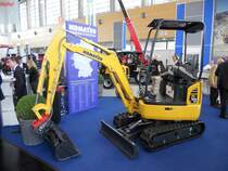 Komatsu PC 16 R-3 HS auf der Galabau in Nürnberg am 16.09.2010