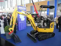 Komatsu PC 16 R-3 HS auf der Galabau in Nürnberg am 16.09.2010