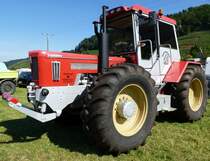 Schlter Supertrac 1600TVL, schwerer Allradschlepper, Baujahre 1991-92, 6-Zyl.-MAN-Diesel mit 6871ccm und 160PS, Glottertler Schleppertreffen, Aug.2015