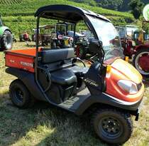 Kubota RTV500, Mehrzweckfahrzeug aus Japan, 2-Zyl.Dieselmotor mit 16PS, Glottertler Schleppertreffen, Aug.2015