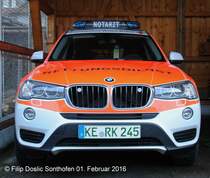 RK OA 76/10. 

Dieses Bild wurde heute am 01. Februar 2016, am Hof der Rettungswache Sonthofen aufgenommen, es zeigt das Notarzteinsatzfahrzeug der Sonthofener Wache. Das Foto wurde auf dem Hof der Rettungswache aufgenommen.