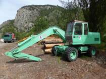 Liebherr A 902 aufgenommen in der Schweiz am 01.06.2014