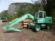 Liebherr A 902 aufgenommen in der Schweiz am 01.06.2014