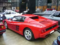 Profilansicht eines Ferrari F 512 M. 1994 - 1996. Classic Remise Düsseldorf am 30.01.2016.