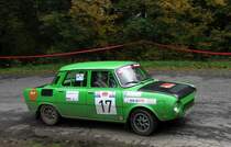 Skoda S100. Foto: Mecsek Rallye, Herbst 2015.