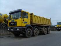 MAN 35.414 am 04.02.2007 bei Wittlich