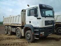 MAN TGA 35.430 am 11.08.2007 in der Nähe von Sirzenich