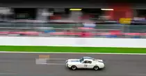 FORD Shelby Mustang 350 GT, Mitzieher (1/30) der Start und Zielgeraden , beim 6h Classic Rennen in Spa Francorchamps, am 19.9.2015