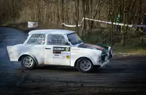 Trabant 601 auf dem Rallye Sprint Gala am 27.12.2015.
