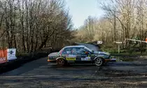 BMW 3 E30 auf dem Rallye Sprint Gala am 27.12.2015.