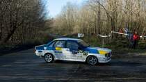 Audi 80 (B2) auf dem Rallye Sprint Gala am 27.12.2015.