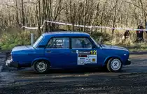 Lada 2107 auf dem Rallya Sprint Gala am 27.12.2015