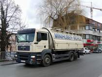 MAN TGA26.310, mit Siloaufbau zum Transport von Speisemehl; 140228