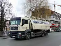 MAN TGA26.310, mit Siloaufbau zum Transport von Speisemehl; 140228