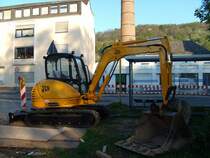 JCB 8060 am 15.04.2007 in Trier
