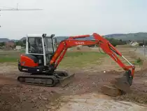 Kubota KX 101-3 alpha 2 aufgenommen am 24.05.2009