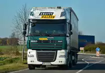 DAF XF  Krafft-Walzen  bei Euskirchen - 03.12.2015