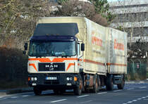 MAN Hängerzug  Bürvenich  in Euskirchen - 28.12.2015