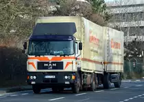 MAN Hängerzug  Bürvenich  in Euskirchen - 28.12.2015