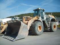 Liebherr L 564 2 plus 2 am 27.04.2008 bei Lorentzweiler (Lux.)