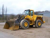 Volvo L 150E am 31.12.2006 in der Nähe von Besch