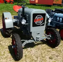 Eicher Diesel luftgek�hlt, Ackerschlepper, ausgestellt beim Schleppertreffen in Bottenau, Juni 2015