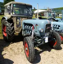 Eicher Mammut, Ackerschlepper mit 4-Zyl.Diesel und 60PS, Baujahr 1966, Schleppertreffen Bottenau, Juni 2015