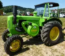 John Deere Lanz D5006, Ackerschlepper, ausgestellt zum Schleppertreffen in Bottenau, Juni 2015