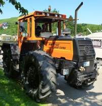 MB trac 1600 turbo, schwerer, allradgetriebener Schlepper, Schleppertreffen Bottenau, Juni 2015 