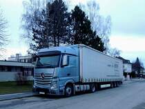 ACTROS-1842 hat bereits die Nachtruhe eingelegt; 160209