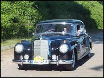 Mercedes-Benz W186 Adenauer als Nr. 20 der Rügen Classcis 2014 in Sassnitz am 29.05.2014