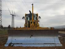 Komatsu D 61 PX-15 am 06.03.2011 bei Trier-Föhren