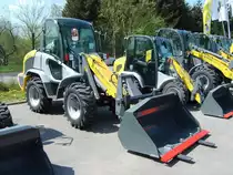 Kramer Allrad-Neuson 280 aufgenommen bei der Hausausstellung eines Baumaschinenhändlers in Schweich am 26.04.2008 
