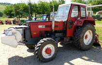 Steyr 8701, Forstschlepper mit 4-Zyl.Diesel mit 3983ccm und 70PS, Baujahr 1974, Schleppertreffen Bottenau, Juni 2015