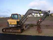 Volvo ECR 88 plus am 07.10.2012 in Trier